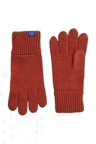 Wollen Handschoenen - Steenrood