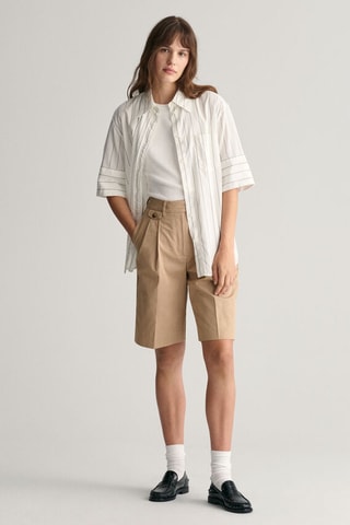 Blouse - Ecru en Zwart