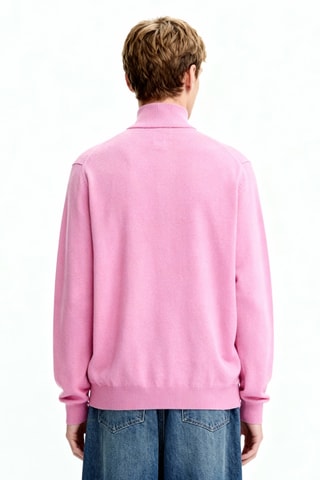 Lamswollen Trui - Poederroze
