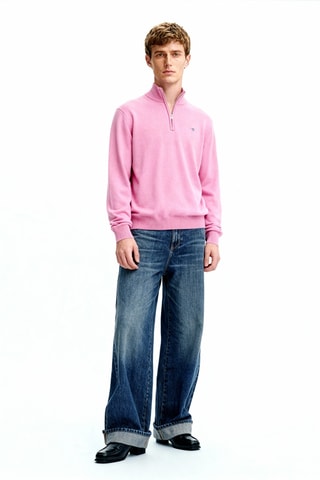 Lamswollen Trui - Poederroze