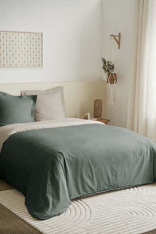 Parure copripiumino in cotone 57 fili/cm² - Lino