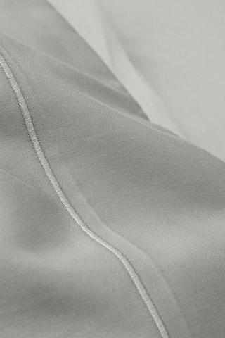 Lenzuolo sopra in cotone 80 fili/cm² - Grigio perla