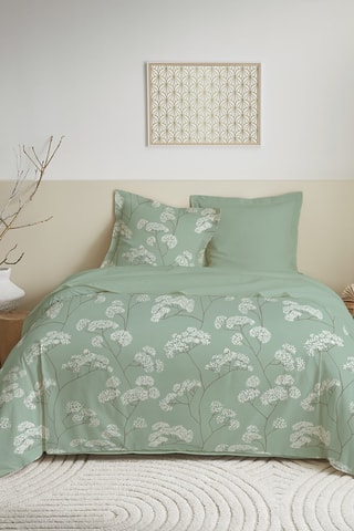 Parure lenzuola in cotone 57 fili/cm² - Menta