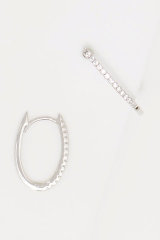 Créoles Alizée - Or blanc