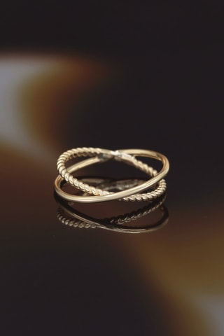 Bague Neptune - 
Or jaune