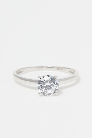 Bague Sobre Or blanc