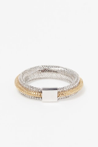 Bague Matera 
Or blanc et or jaune