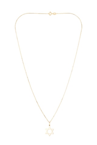Pendentif Etoile de David - Or jaune