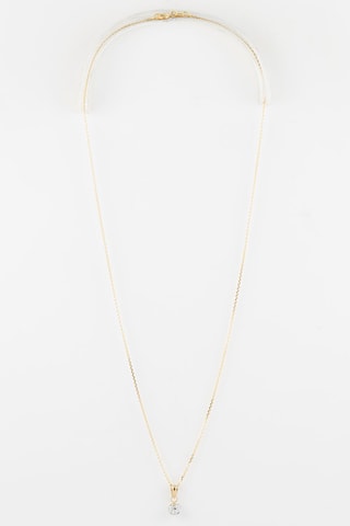 Pendentif Bulle de crystal - 
Or jaune