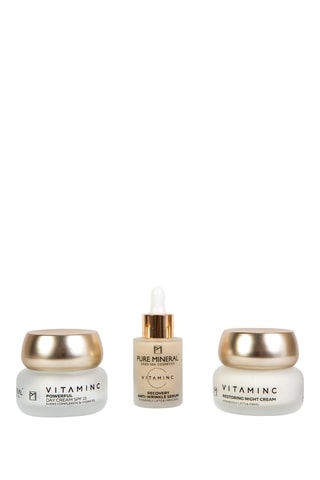 Crème de jour, sérum et crème de nuit - 30 et 2 x 50 ml - Pureminerale