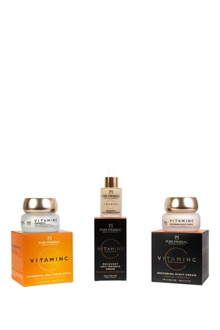 Crème de jour, sérum et crème de nuit - 30 et 2 x 50 ml - Pureminerale