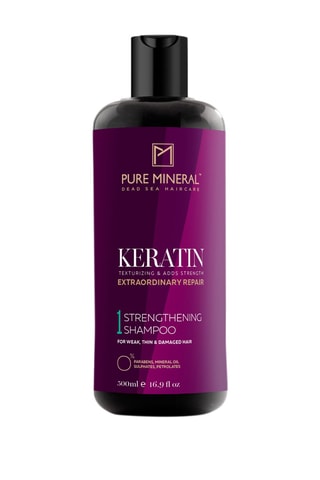Shampoing revitalisant à la kératine - Tout type de cheveux - 500 ml 