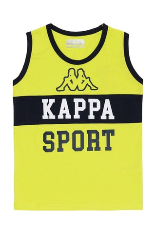 T-shirt et bermuda - Vert citron et bleu marine