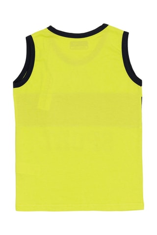 T-shirt et bermuda - Vert citron et bleu marine