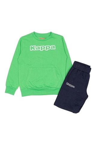 Sweat et pantalon - Vert et bleu marine