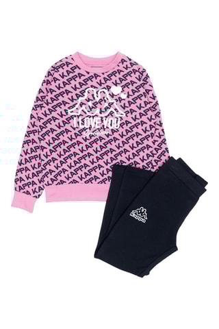 Sweat et pantalon - Rose et noir