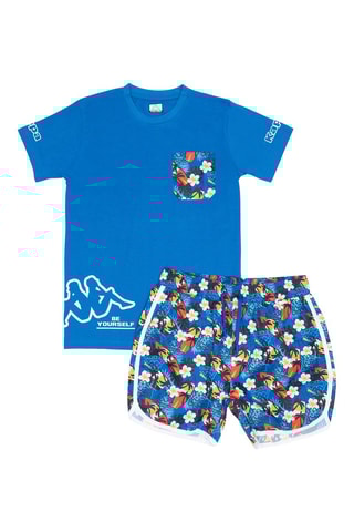 T-shirt et short - Bleu roi