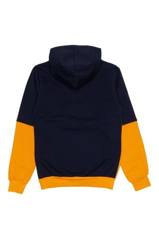 Ensemble sweat à capuche et jogging - Bleu foncé et orange