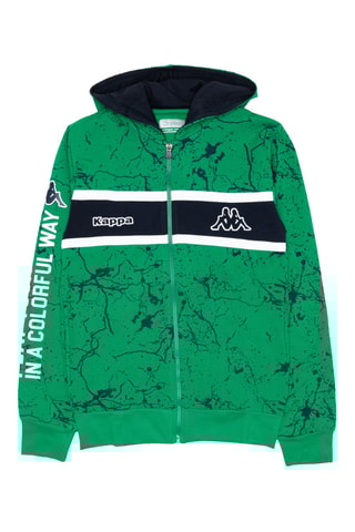 Ensemble sweat à capuche et jogging - Vert et noir