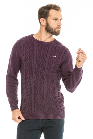 Pull Lasor - Mauve chiné 