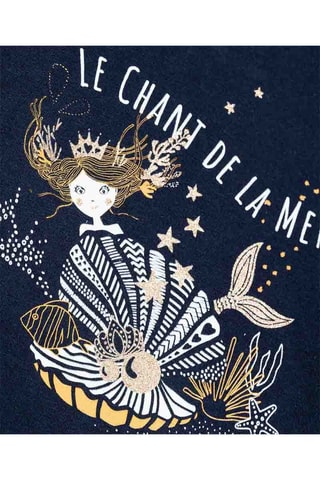 Jurk Cric Marineblauw - Terre de Marins