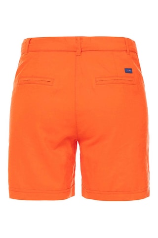 Linnen Short Litche Oranje - Terre de Marins