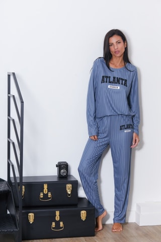 Pijama Julie - Azul cobalto