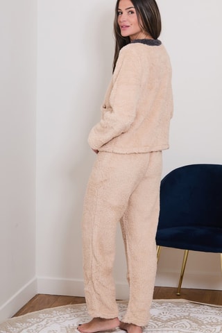 Pijama polar Ola - Beige