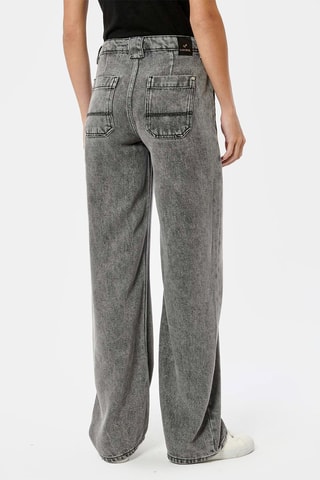 Jeans Wide Legs Brina - Grijs
