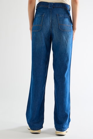 Jeans Wide Legs Brina - Blauw