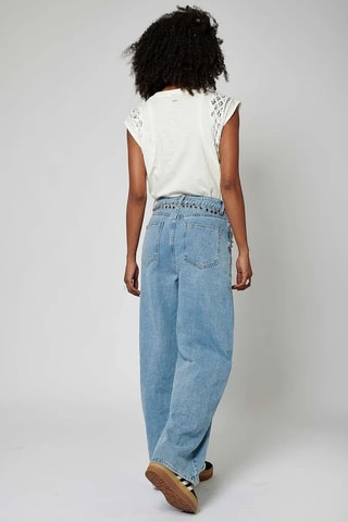 Jeans Wide Legs Song - Hemelsblauw