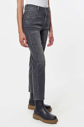 Rechte Jeans Swan - Donkergrijs
