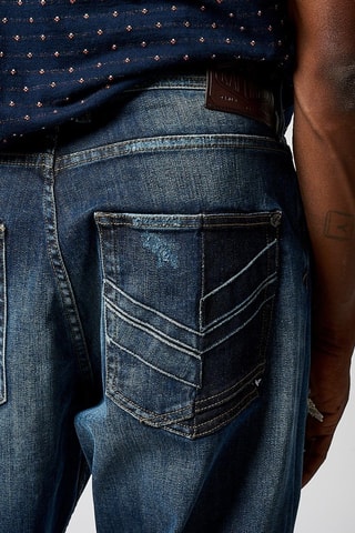 Jeans Relaxed Fit Robin - Blauw