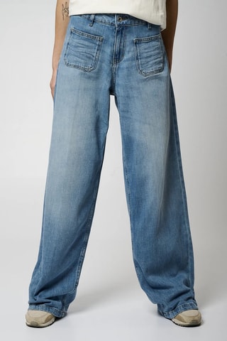 Jeans Wide Legs Lola - Lichtblauw