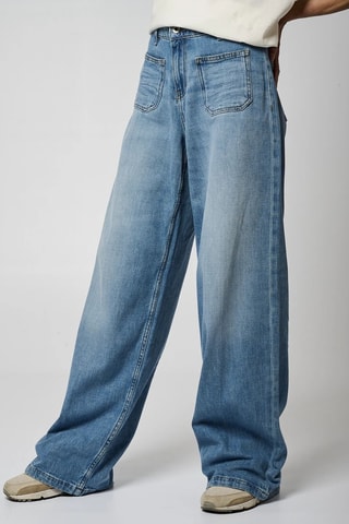 Jeans Wide Legs Lola - Lichtblauw