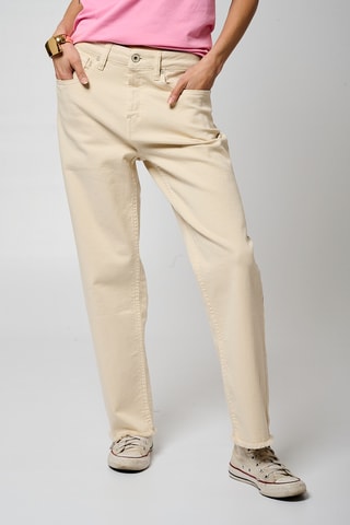 Rechte Jeans Leony - Beige