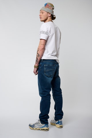 Jeans Slim Fit Daxko - Blauw