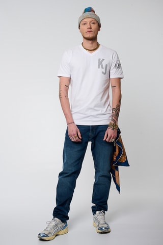 Jeans Slim Fit Daxko - Blauw