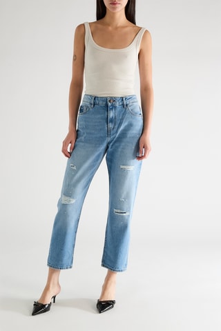 Jeans Mom Emi - Hemelsblauw