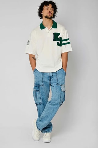 Jeans Relaxed Fit Asher - Blauw