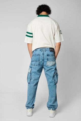 Jeans Relaxed Fit Asher - Blauw