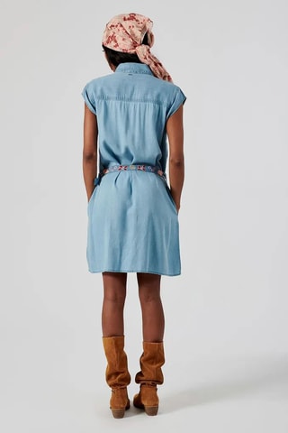 Mouwloze Jurk Regular Fit - Lichtblauw