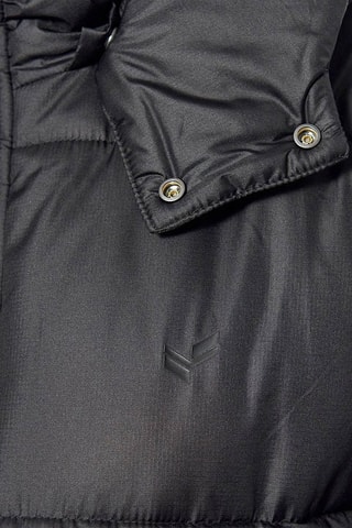 Gewatteerde Jas met Capuchon Simon Zwart