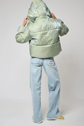 Gewatteerde Jas Regular Fit Saki - Kaki