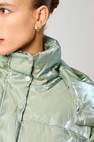 Gewatteerde Jas Regular Fit Saki - Kaki