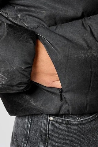 Gewatteerde Bodywarmer Regular Fit Saki - Zwart