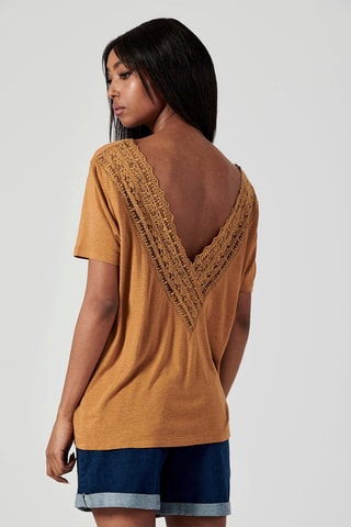 T-shirt Filip - Bruin