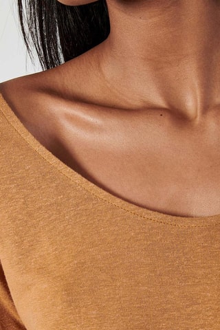 T-shirt Filip - Bruin