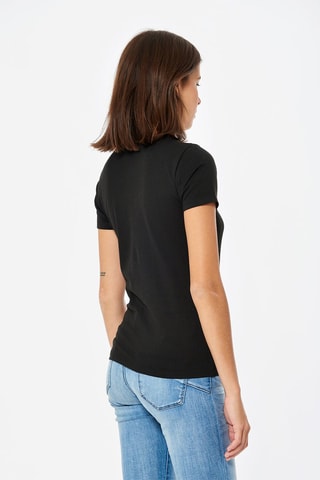 Biologisch Katoenen T-shirt Jall - Zwart
