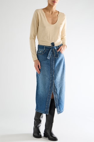 T-shirt Floro - Beige